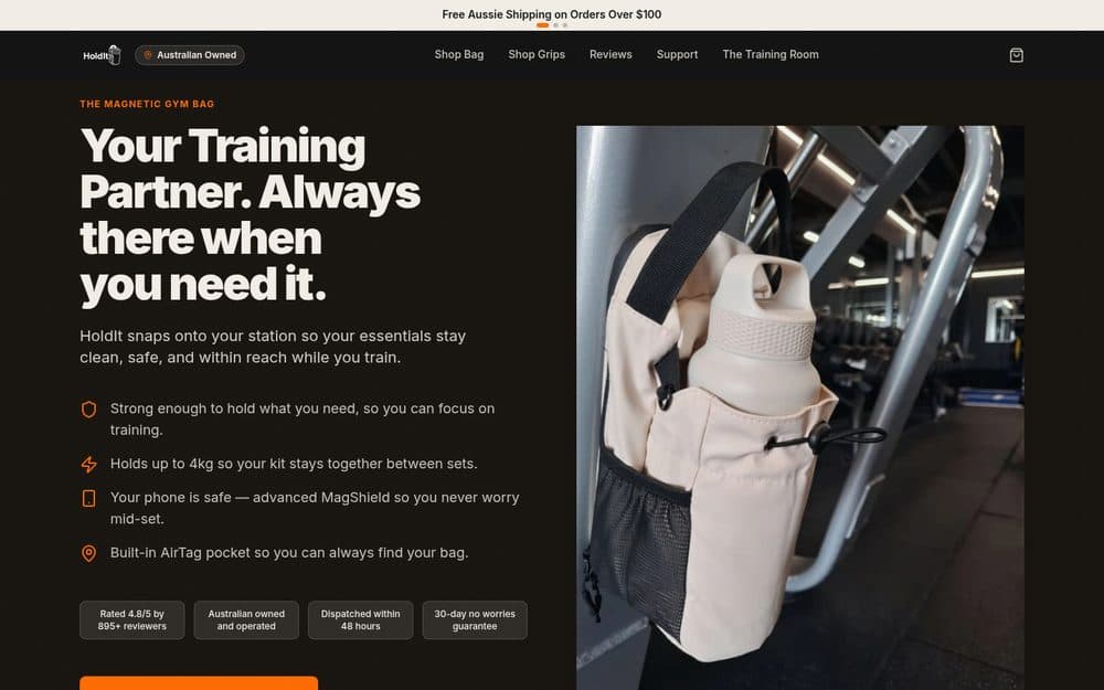 HoldIt website