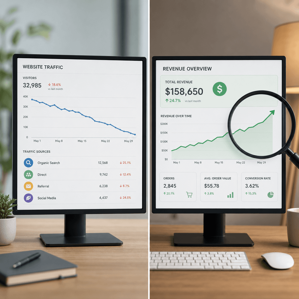 Why Your Agency Partner Needs an A/B Testing Services Page, Not Just Monthly Reports