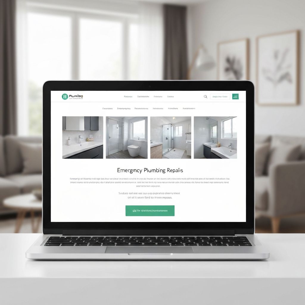 Trades & Construction Website Example